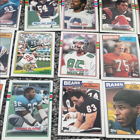 Topps NFL Football Vintage Player’s Cards Lot 32 Sanders/Harris More - Picture 8 of 11